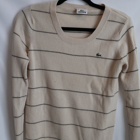 Lacoste Sweaters - Lacoste strips sweater